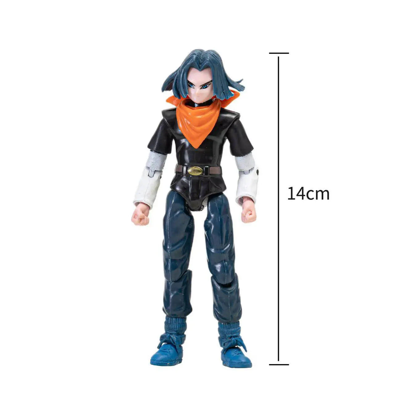 12-18CM Anime Dragon Ball Z Super Saiyajin Son Goku Broly Vegeta Anime Actionfigur Modell Geschenke Sammlerfiguren für Kinder