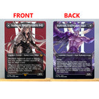 FIN PSS5 FCA HOLO14-001 Tcg proxy magical cards Sephiroth, legendärer SOLDAT Vivi Ornitier Cloud, Söldner aus Midgar Versammlung