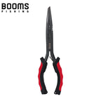 Booms Fishing F03 Multifunktions-Fischereizange 23,5 cm Gerade Langnase Edelstahl-Schnurschere Werkzeuge