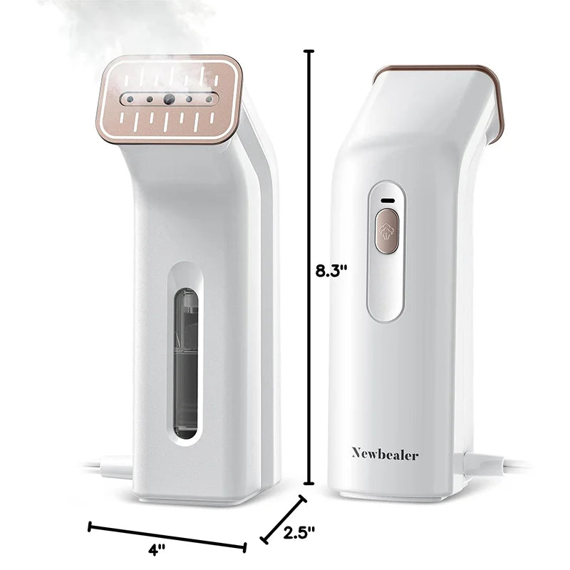 Dampfbügler 650 W, Handdampfglätter, 25 Sek. schnelles Aufheizen, Reise-Dampfbügelmaschine für Zuhause