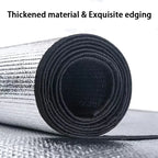 Aluminiumfolie Feuchtigkeitsdichte Unterlage Outdoor Camping Wasserdichte Zeltunterlage Tragbare Picknickmatte Leichte Wander Schlafunterlage