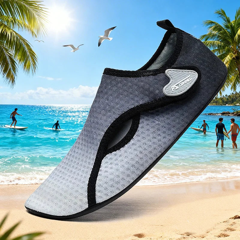 Damen Strand Badeschuhe Beach Sneaker Socken Herren Barfuß Yoga Schuhe Schnelltrocknende Surf-Badeschuhe Barfuß Wassersocken