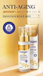 SADOER Collagen Gesichts-Serum Gesichtslotion Feuchtigkeitsspendende Gesichts-Emulsion Ölkontrolle Wasserauffüllung Erfrischende Gesichts-Essenz