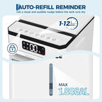 Tragbarer mobiler Kühlerlüfter 7L Tank 12h Timer 120° Oszillation, Fernbedienung mit beweglichen Rädern für Schlafzimmer, Wohnzimmer