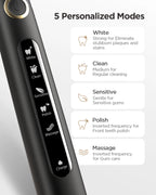 Fairywill Water Dental Flosser Zähne Tragbarer kabelloser USB Munddusche Reiniger IPX7 Wasserdichtes Elektrische Zahnbürsten Set Zuhause