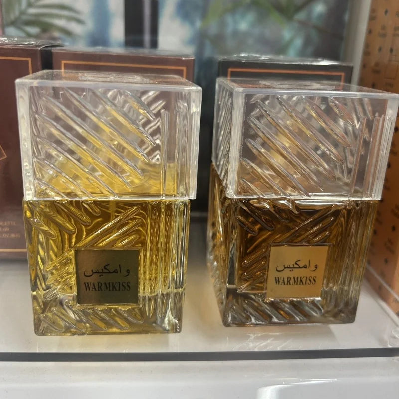 Khamrah Duft Parfüm Eau De Toilette Geschenkbox 100ml Unisex Arabischer Oud Duft Gourmand Duft Langanhaltendes Parfüm für Unisex