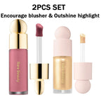 Rare Beauty Powder Highlighter Blush Water Light Shimmer Waterproof Long Last Face Illuminator Brighten Light Liquid Highlighter