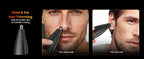 MAXGROOM Manscape Körperhaartrimmer 4 in 1 IPX6 Wasserdicht Intimbereich & Leistengegend Rasierer Elektrisches Pflegeset für Männer Nasen- & Barttrimmer