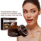 Körperselbstbräunungscreme Strand Solarium Outdoor-Sonnenschutz Schneller Bräuner Gesichtsbronzer Bräunungsbeschleuniger-Creme