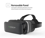 VR Shinecon 10.0 Helm 3D-Brille Virtual Reality Headset für Smartphones VR-Brille Videospiel Fernglas