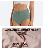 3 Stk./Set Menstruationshöschen Damen sehr starke Blutung Menstruationsunterwäsche High Waist Auslaufsicher Period Panties für Mädchen Set