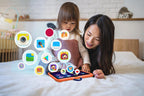 7 Zoll Kinder Tablet PC mit Android 13 Quad Core 4GB RAM 64GB ROM Lernspielzeug für Kinder Beliebter Günstiger Einfacher Design