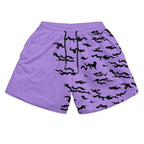 Anime Herren-Sporthosen 3D Bedruckte Shorts Schnell Trocknende Mesh Casual Boardshorts für den Sommer zum Joggen Fitness Basketball