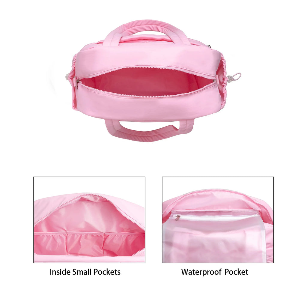 Baby-Wickeltasche Reisetasche Sporttasche Damen mit wasserdichter Handgepäck Flughafen Kabinentasche Mama Kinderwagen Wickeltaschen