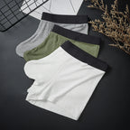 GTOPX MAN Baumwoll-Boxershorts mit Balltasche, Unterwäsche, große Taschen, sexy Unterhosen für Erwachsene