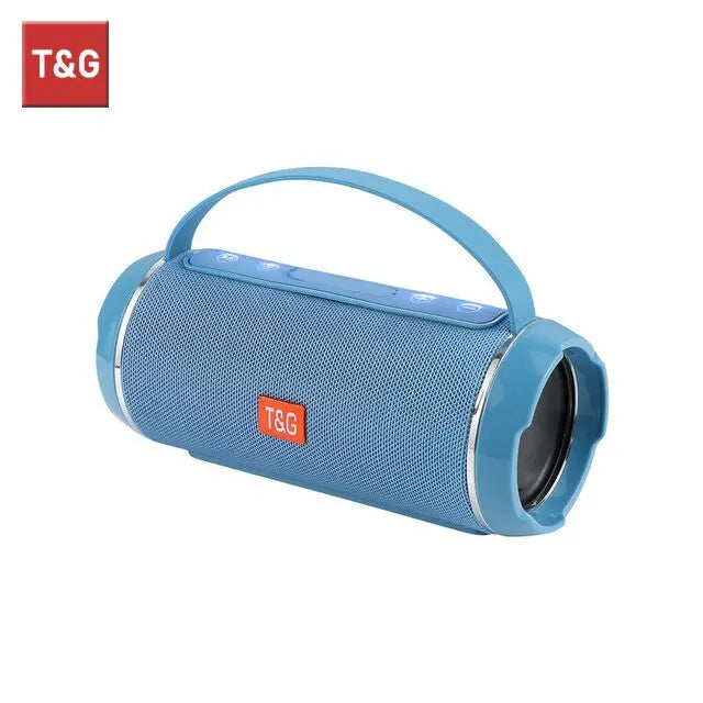 Bluetooth-Lautsprecher TG116c TWS Drahtlos Leistungsstarker Tragbarer Outdoor-Lautsprecher Wasserdichter Subwoofer 3D-Stereo-Sound Freisprechfunktion