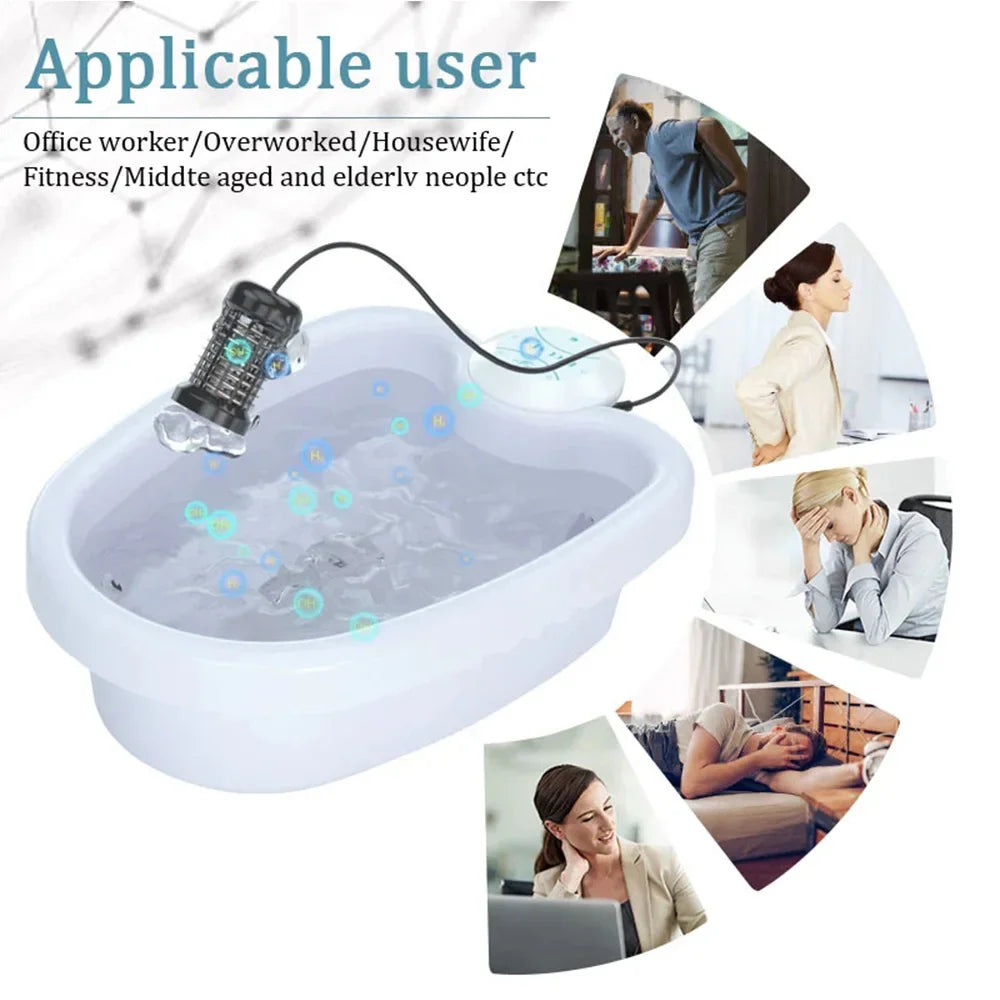 Detox Ionic Foot Spa Bad Maschine Massage Fuß Ionische Entgiftung Lindert Müdigkeit Fördert gute Gesundheit und volle Vitalität