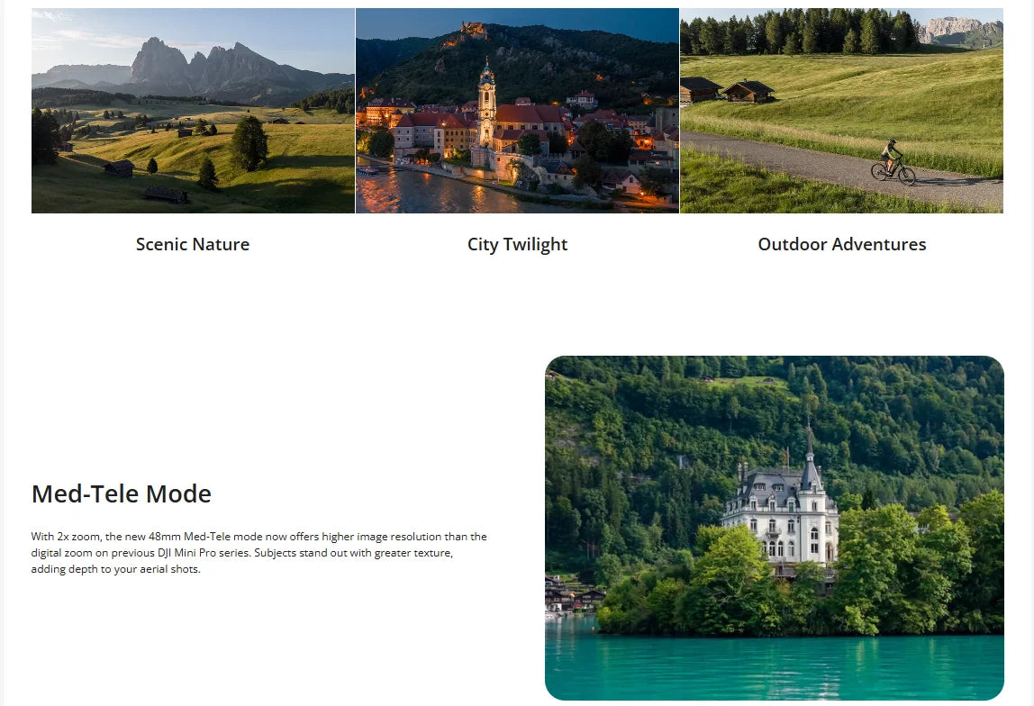 DJI Mini 5 Pro Ultraleichte & Faltbare Drohne 4K/60fps HDR-Videokamera-Drohne Unter 250g Erweiterte Akkulaufzeit