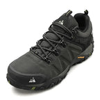 HIKEUP Rutschfeste Herren Wanderschuhe Atmungsaktive Outdoor Abriebfeste Spritzwassergeschützte Kletterschuhe Herren Sneaker Tourismus Bergschuhe