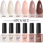 LILYCUTE Nagelgel-Politur-Set, Rosa Grün, Frühling, DIY-Nagelkunst-Design, lang anhaltend, Soak Off UV Gel, Maniküre, Malgel, Vernis-Kit