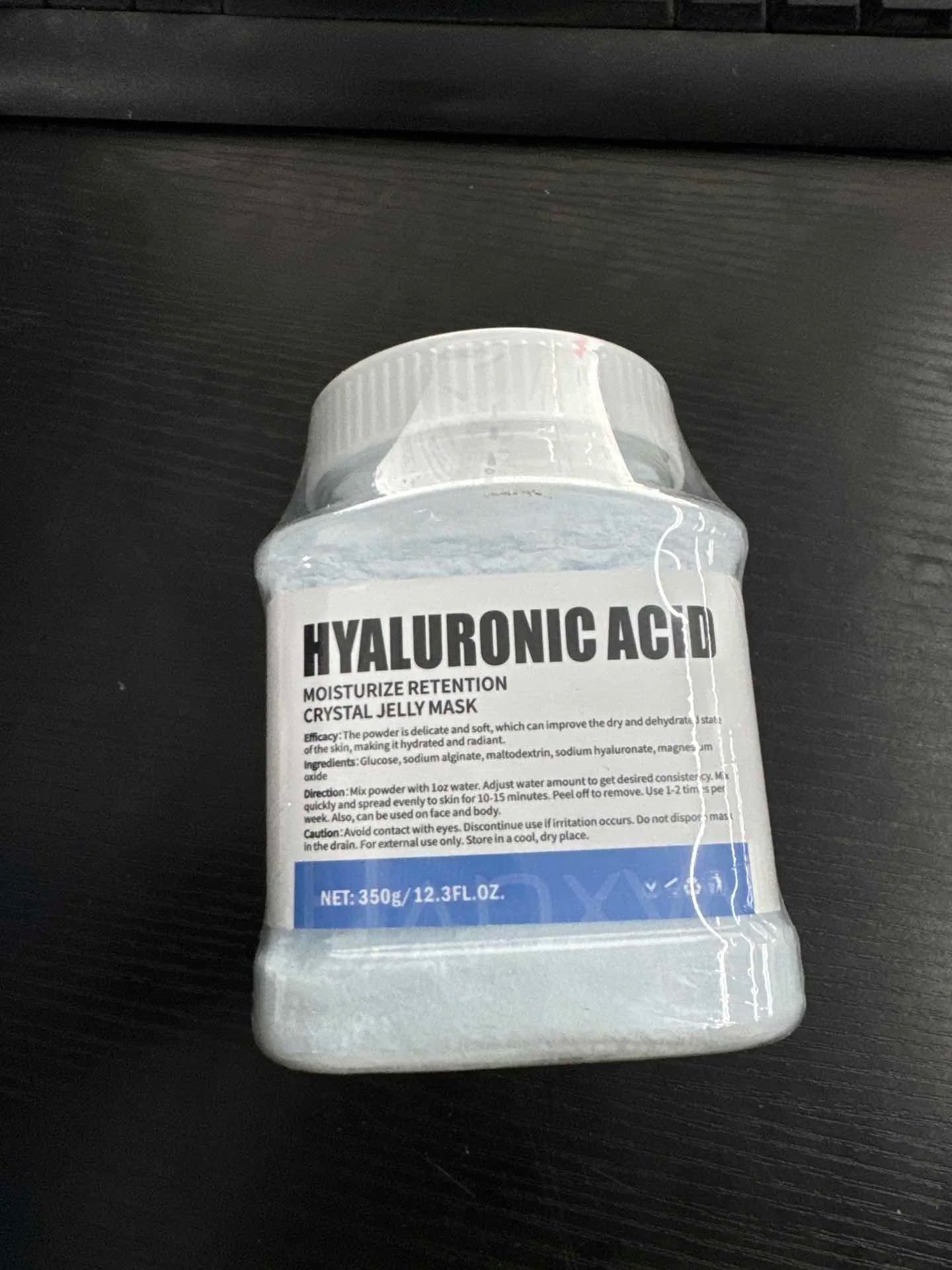 Gelee-Maske für professionelle Gesichtsbehandlungen, glatte Rosen-Gesichtsmaske für die Hautpflege, feuchtigkeitsspendende, nährende Hydro-Gelee-Maskenpuder, Gel-Abziehmaske