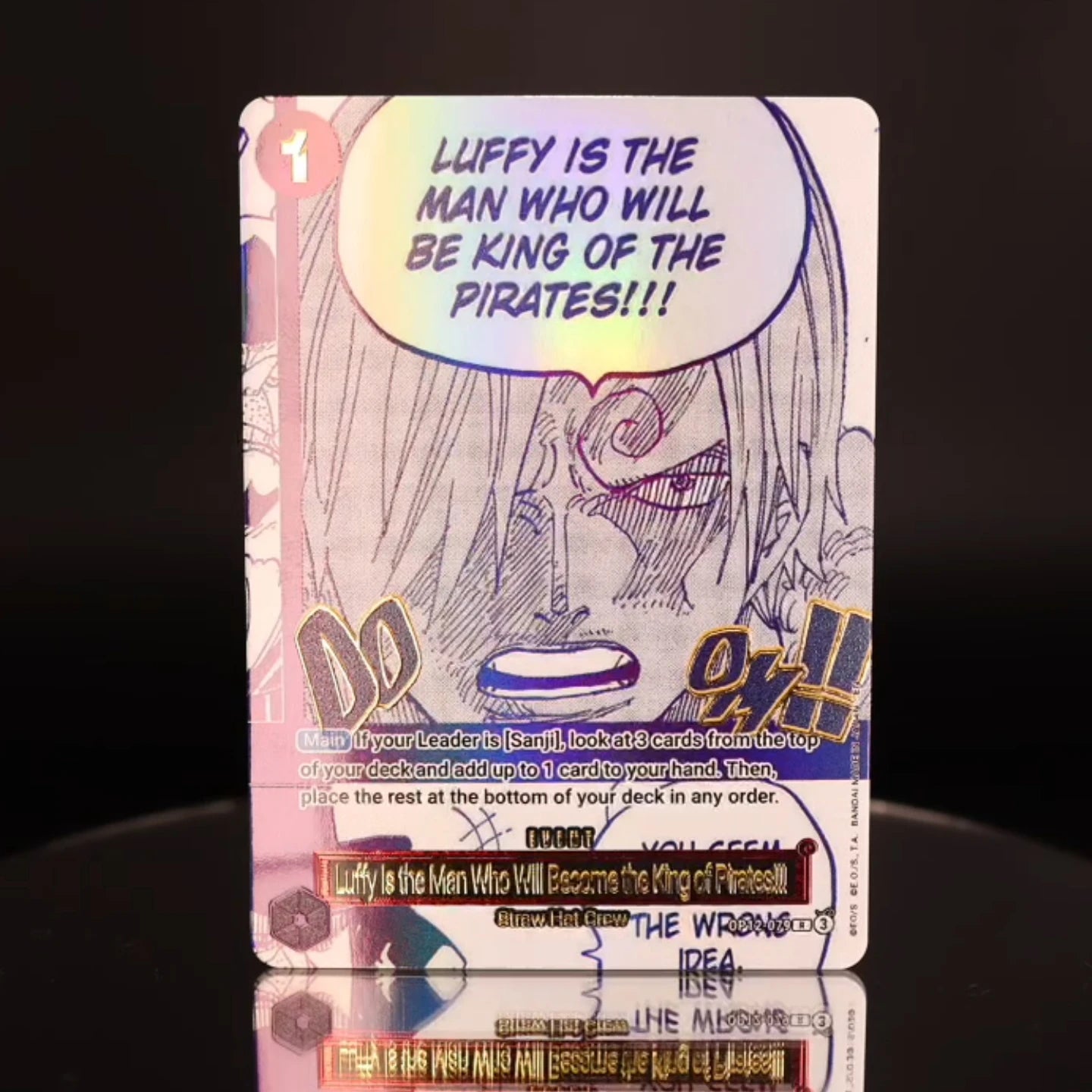 One Piece TCG OPCG English Manga Event Card Set Gear 2 DDM GGG Ground Death Frighten Me OP09 OP10 OP11 OP12 OP14 Goldprägung