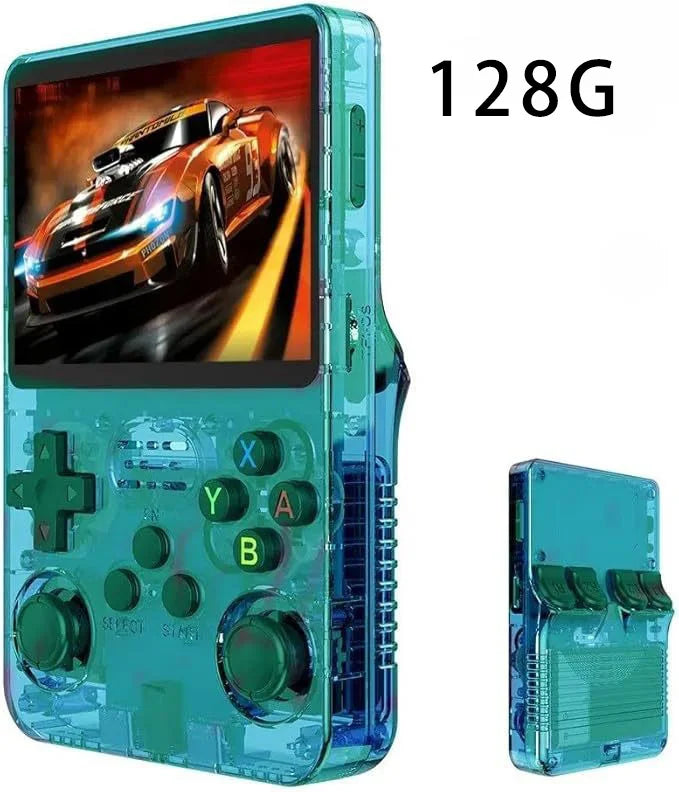 R36S Klassische Retro-Spielkonsole mit ARKOS System Videospiele Einzelkarte Tragbare Handheld-Spielkonsole Kindergeschenk 3,5 Zoll