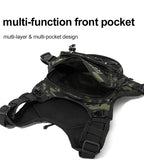 Lauf-Brusttasche Trinkweste zum Radfahren Wandern Fahrradrennen Marathon Tasche Herren Damen Sport Taktische Bauchtasche Camping Rucksack
