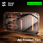 SmartDevil HD Panzerglasfolie für iPhone 17 ProMax Blickschutzfolie für iPhone 17Air 17Pro 16Pro 16 Anti-Fingerabdruck