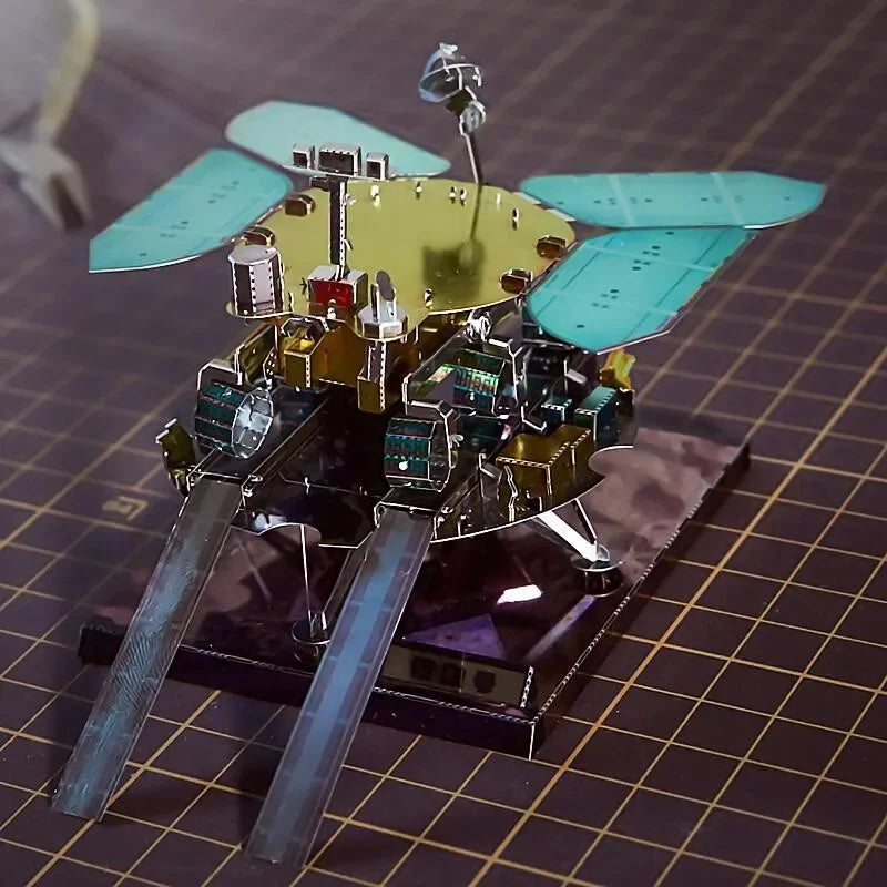 Weltraumforschung 3D Metallpuzzle Shuttle Hubble Weltraumteleskop Mars-Rover Modell Spielzeug für Kinder Kreatives Puzzle Geschenk Spielzeug