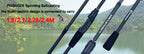 PHISHGER Teleskop-Brandungsrute 3.6/4.2/4.5/5.0/5.3m Wurfgewicht 80-150g 30T Carbon Reiserute Brandungsangeln Uferangeln Angelrute