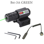 Taktischer Rotpunkt-Laserpointer für die Jagd mit 11mm/20mm Montage, verstellbarem Visier, Zubehör für Picatinny-Schiene