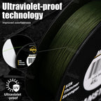 SeaKnight Brand W8 II Serie 500M 8-fach geflochtene Angelschnur aus PE, fortschrittliche geflochtene PE-Schnur, UV-beständige Salzwasser-Schutzbeschichtung