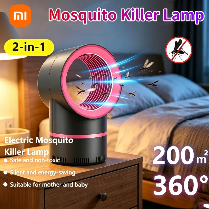 Xiaomi 2-in-1 Mosquito Killer Lamp Electric Fly Trap Insectkiller USB Plugged In Lamp Household  Mute Anti Mosquito Lamp Insect