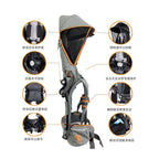 1 Pcs Child Carrier Saddle Shoulder Straps Children Travel Bag with Shoulder Straps Dad Hiking Single Shoulder Baby Carrier