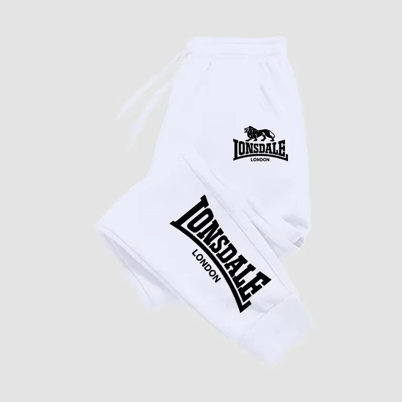 Herren Bedruckte Hosen EVERLAST Herren Damen Laufhosen Jogger Sweathosen Sport Freizeit Hosen Fitness Gym Atmungsaktive Hosen