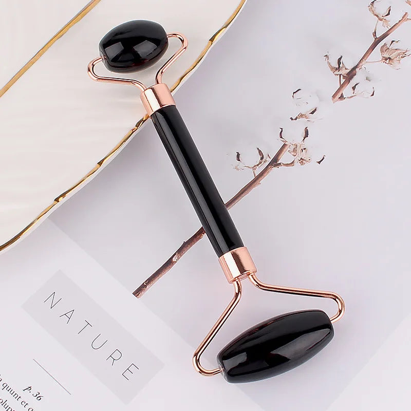 Doppelkinn-Reduzierer Massageroller Gua Sha Gesichtsroller Gesichtsroller Hautpflege-Tools Harz Gesichtsmassage für Gesicht, Augen, Hals