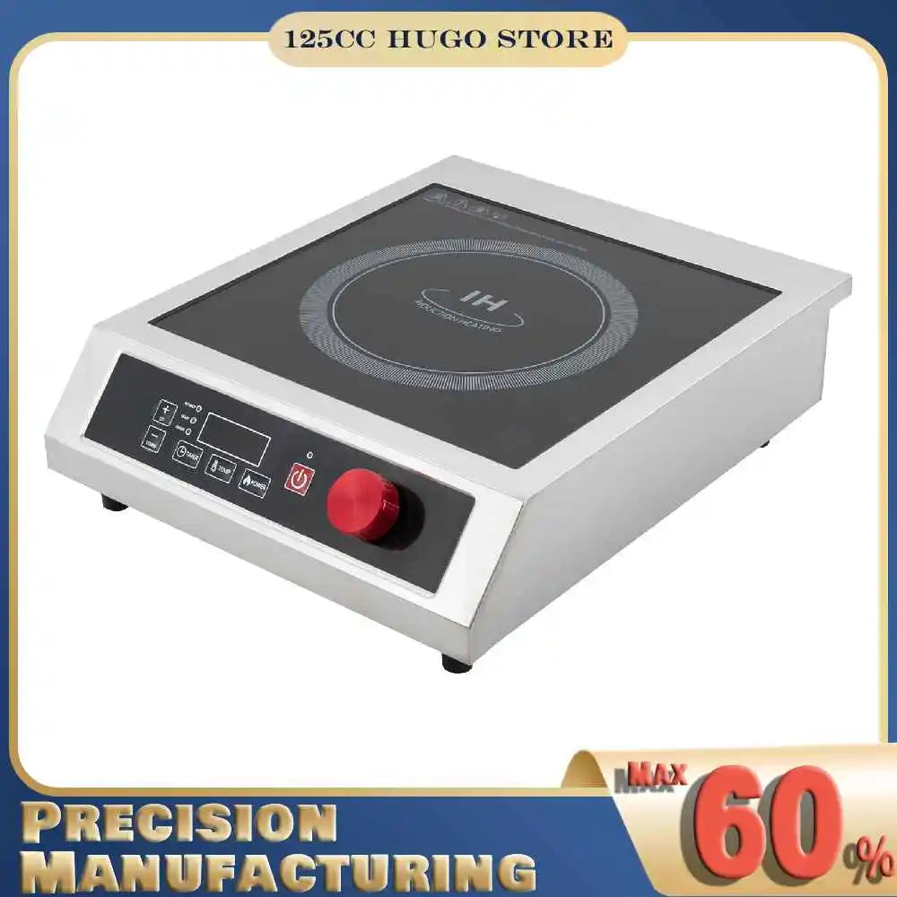 3500W Commercial Induction Cooktop Electric Induction Stove LED Display Anti-crush Induction Hob Cooker Hauptbild