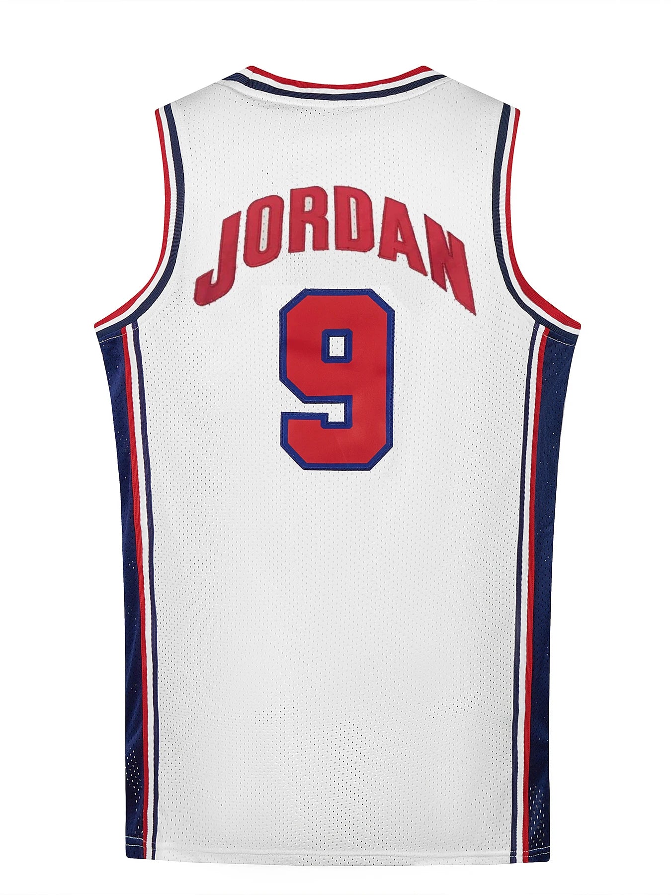 Herren besticktes #9 Basketball-Trikot, atmungsaktive Sportbekleidung, ärmellose Trainingsuniform, Team-Weste, Tops im neuen Design