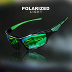 Fashion-Sportsonnenbrille polarisiert UV-Schutz personalisierte Brille runder Rahmen Metall Herren- und Damen-UV400-Brille