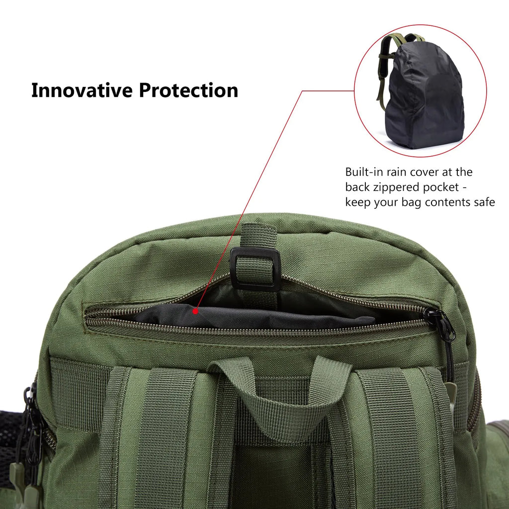 Bassdash Angeltasche Köderrucksack Leicht Taktisch Köderbox Multifunktional