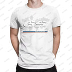 2025 Summer New Cotton For 1250 GS Exclusive for BMW Fans Motorrad R1250GS Motorcycle T Shirt Men Hip Hop Streetwear Unisex Tops