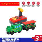 Kinder RC Elektrische Eisenbahn Lokomotive Magnetische Bahn Diecast Slot Spielzeug Passend für Holzeisenbahn Schienen Spielzeug für Kinder Geschenke