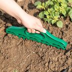 Handsaatgutbohrer 12-Loch, schnelles Säen, Samen-im-Boden-Graber und Bodenabstandshalter, Pflanzhilfen für effizientes Gärtnern, Gartensägerät