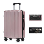 YONSLY Hartschalenkoffer 20/24/28 Zoll mit TSA-Schloss YKK-Reißverschluss 4 leise 360°-Rollen Netzfach Trolley Rollgepäck Handgepäck Koffer für Geschäftsreisen, Urlaube, Familienausflüge und Wochenendtrips