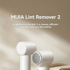 Xiaomi Mijia Fusselrasierer 2 Tragbarer elektrischer Fusselentferner Wiederaufladbarer Kleider-Sweater-Rasierer 180 Minuten Laufzeit