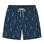 ESCATCH Sommer 2026 Neue Mode Polyester Badeshorts Herren Gym Board Schnelltrocknend Elastischer Bund Traje De Baño Strandhose