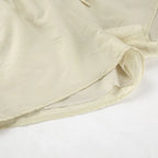 Freizeit-Shorts Zweiteiler für Damen Rüschen Lockerer Bindeträger-Top Einfaches Shorts-Set OL Office Lady Sommer Damen Shorts Anzug