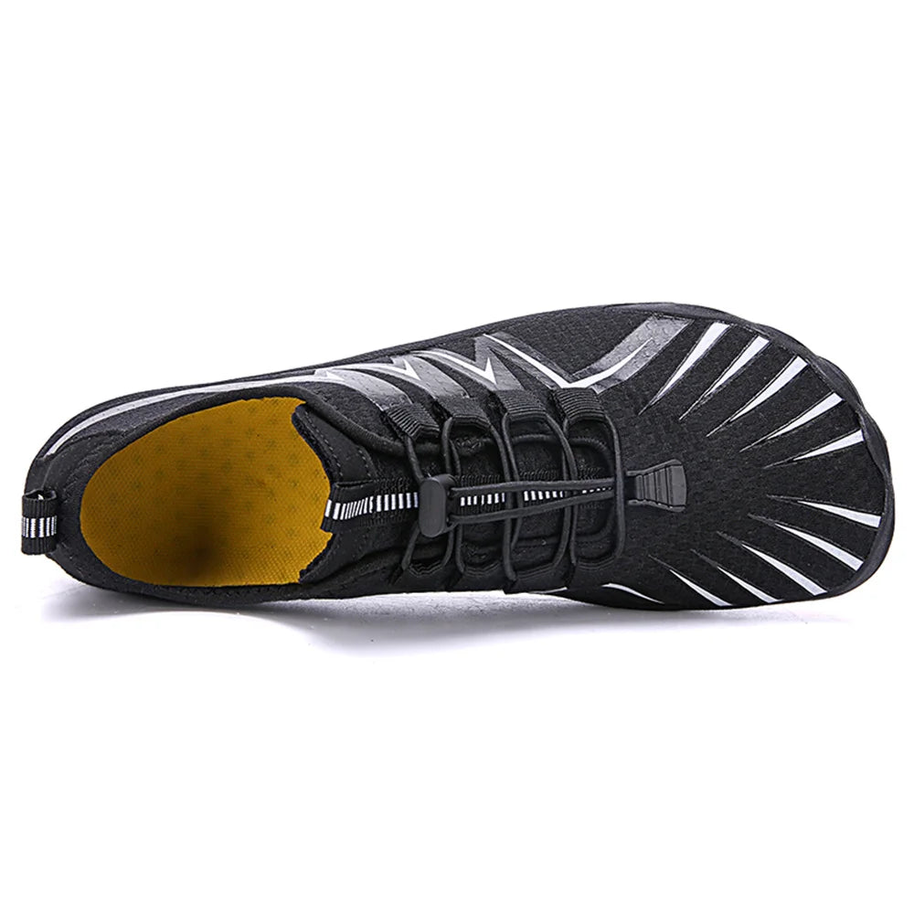 Unisex-Schnelltrocknende Wasserschuhe Herren Damen Bunte Strand-Schwimm-Surf-Wasserschuhe Paar Barfuß-Upstream-Sneaker