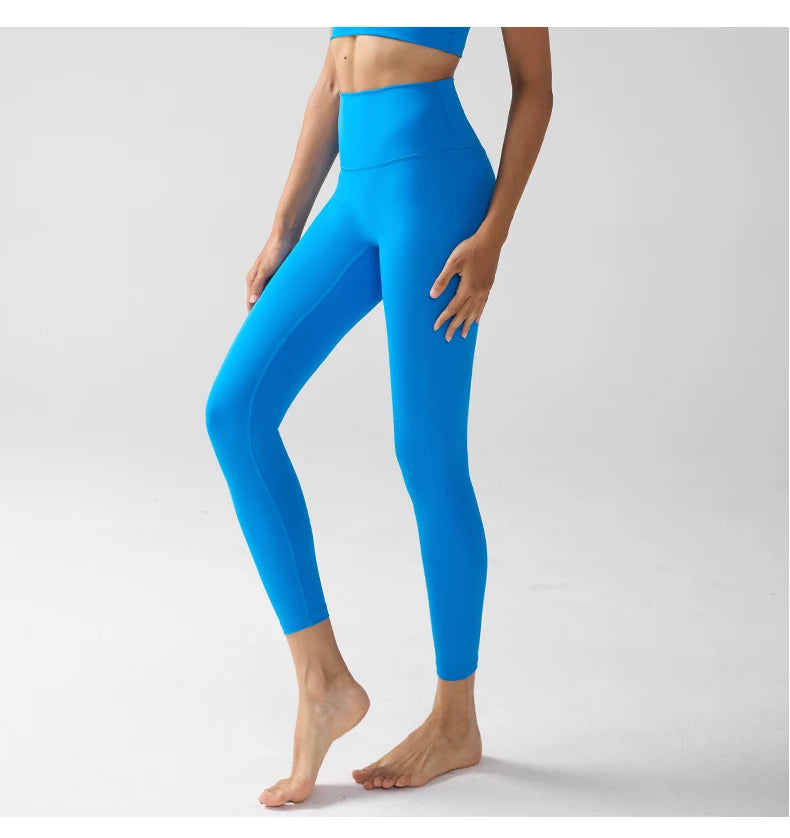 High Waist Naked Feeling Leggings Women Fitness Running Yoga Leggings Pants Energy Gym Tight Leggings Casual Workout Leggings